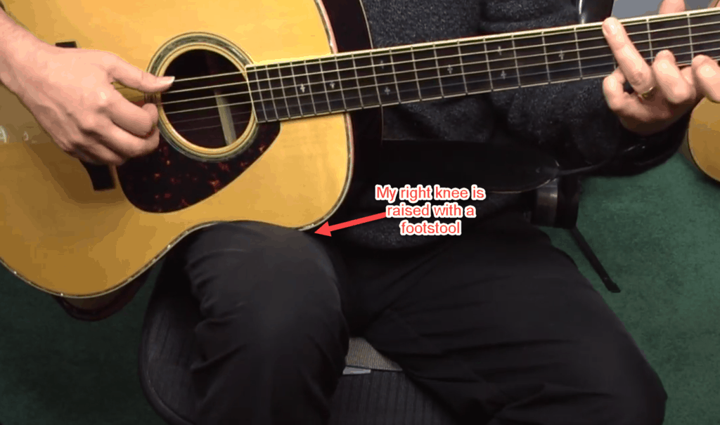 How To Hold A Guitar Lesson Real Guitar Lessons By Tomas Michaud