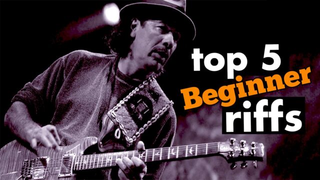 Top 5 Iconic Guitar Riffs For Beginners Real Guitar Lessons By Tomas