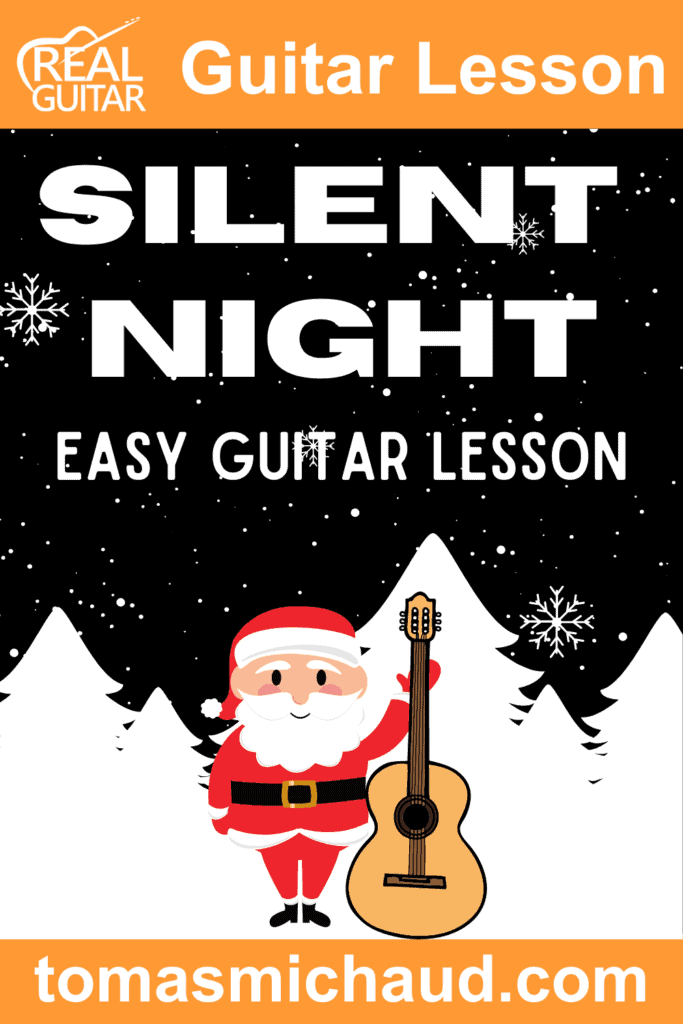 How to Play Silent Night for Easy Guitar