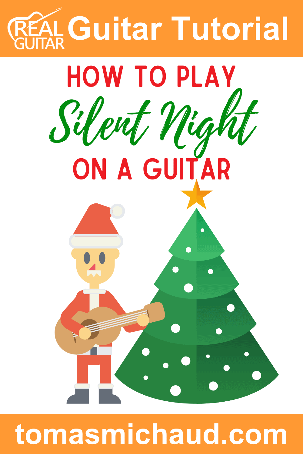 How To Play Silent Night On A Guitar