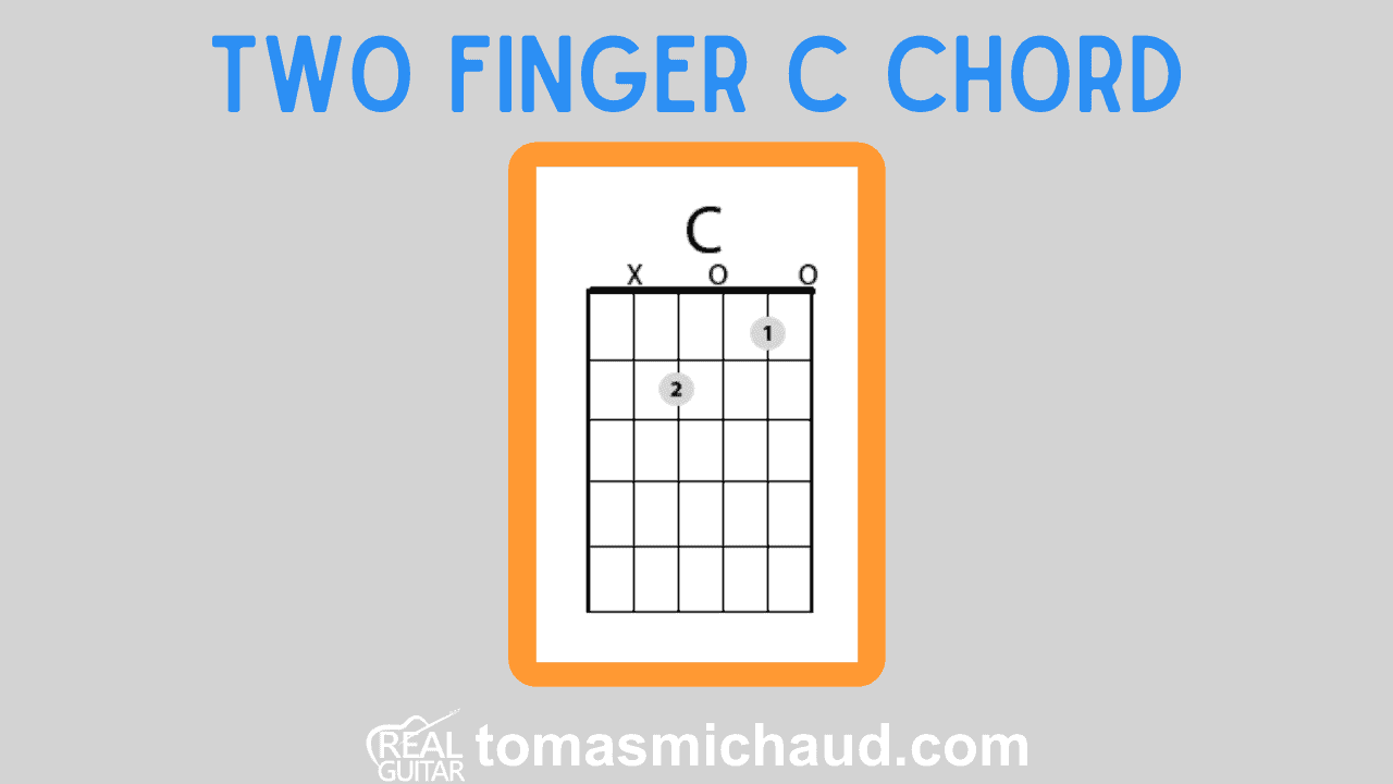 Two Finger C Chord