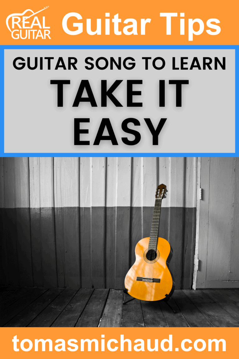 Take It Easy Chords (The Eagles) - Real Guitar Lessons by Tomas Michaud