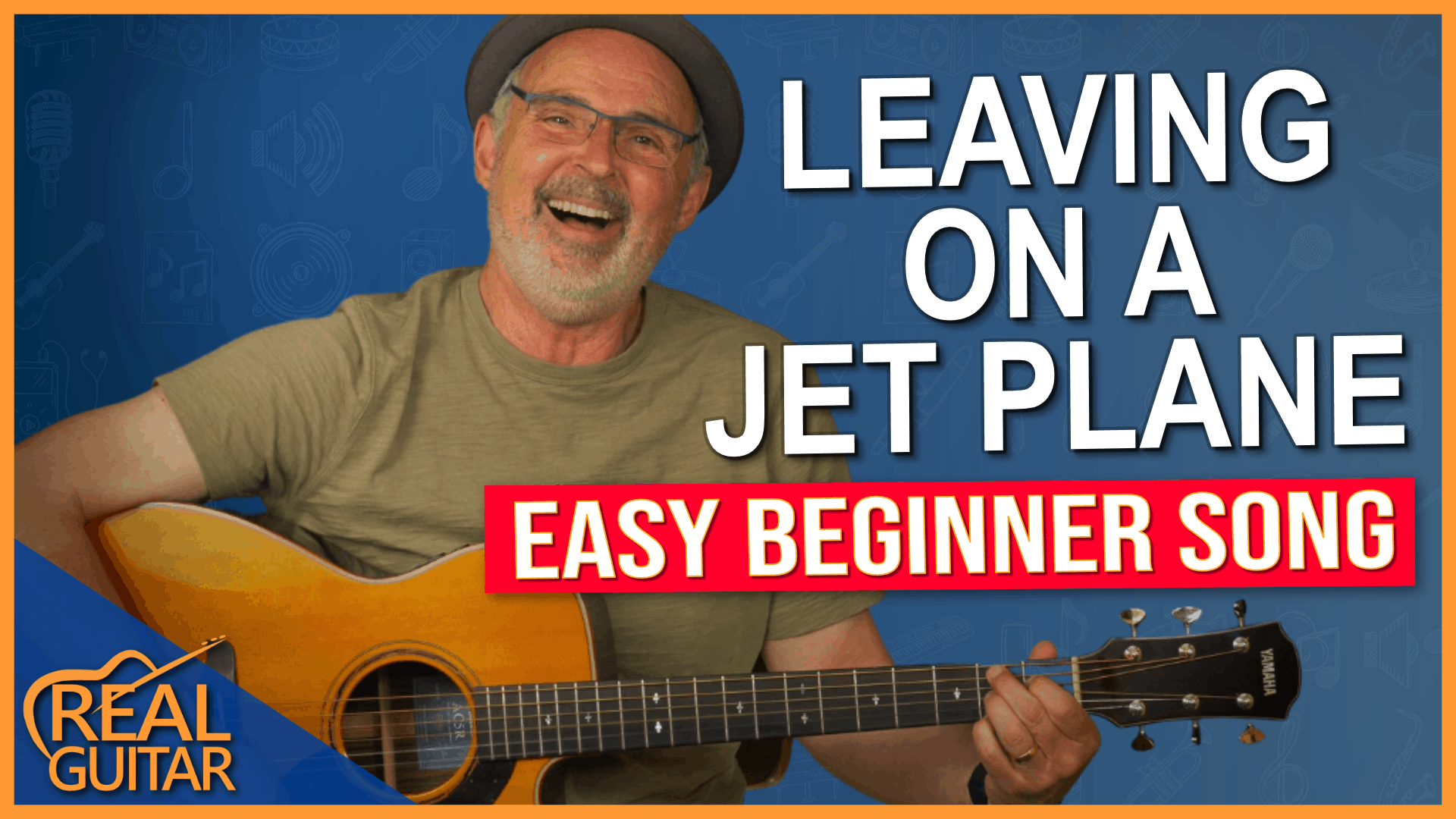 Leaving On The Jet Plane Guitar Chords - Real Guitar Lessons by Tomas