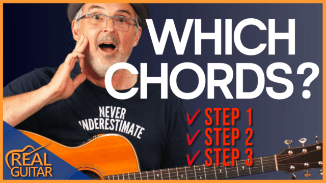 How To Choose Chords For A Melody Step By Step Real Guitar Lessons