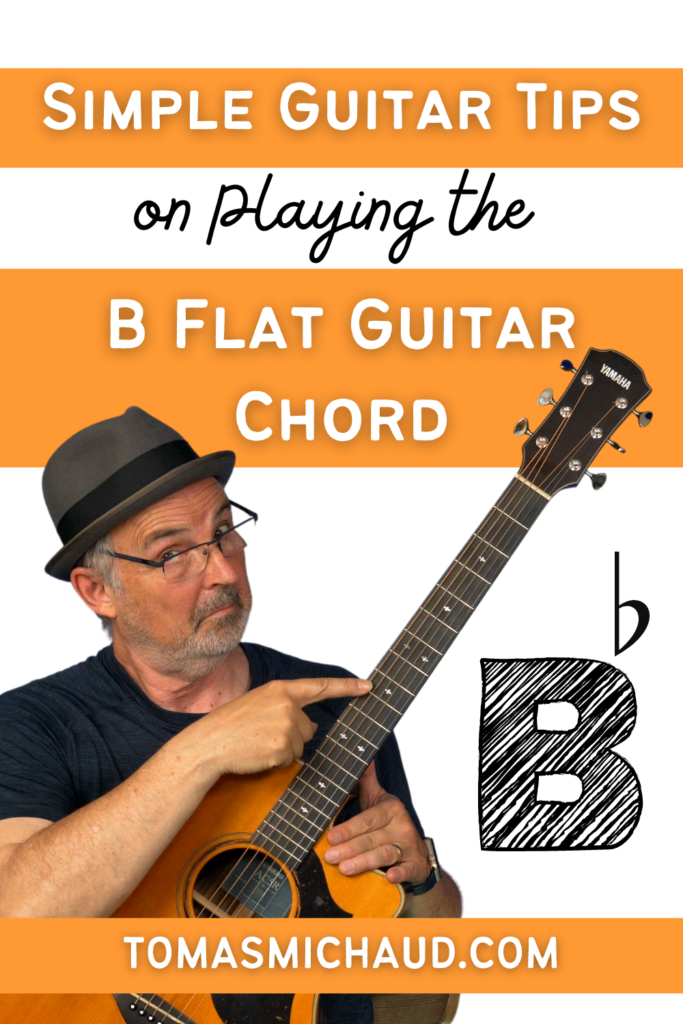 Play The B Flat Major Chord On Guitar